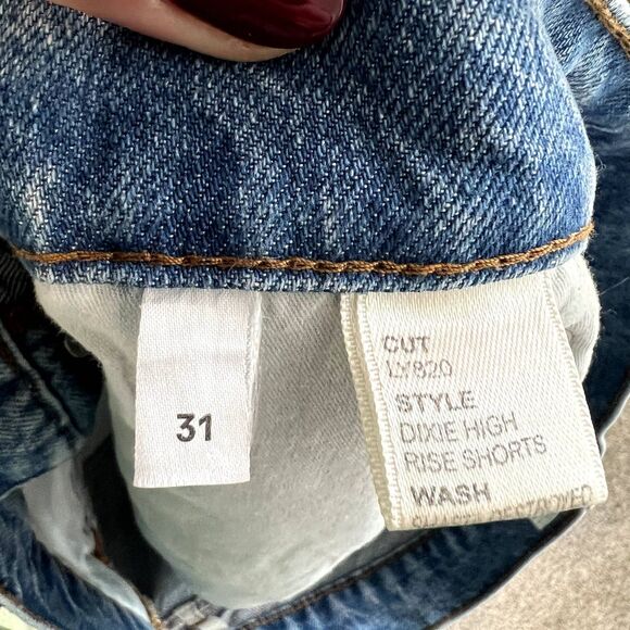 NWT Reformation Dixie High Rise Jean Short 31 - Picture 5 of 12